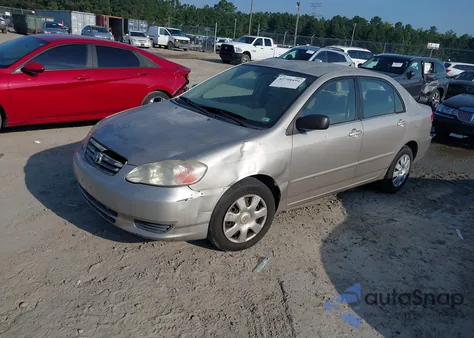 2003 Toyota Corolla Le z USA, uszkodzony, nr VIN 1NXBR32EX3Z033458